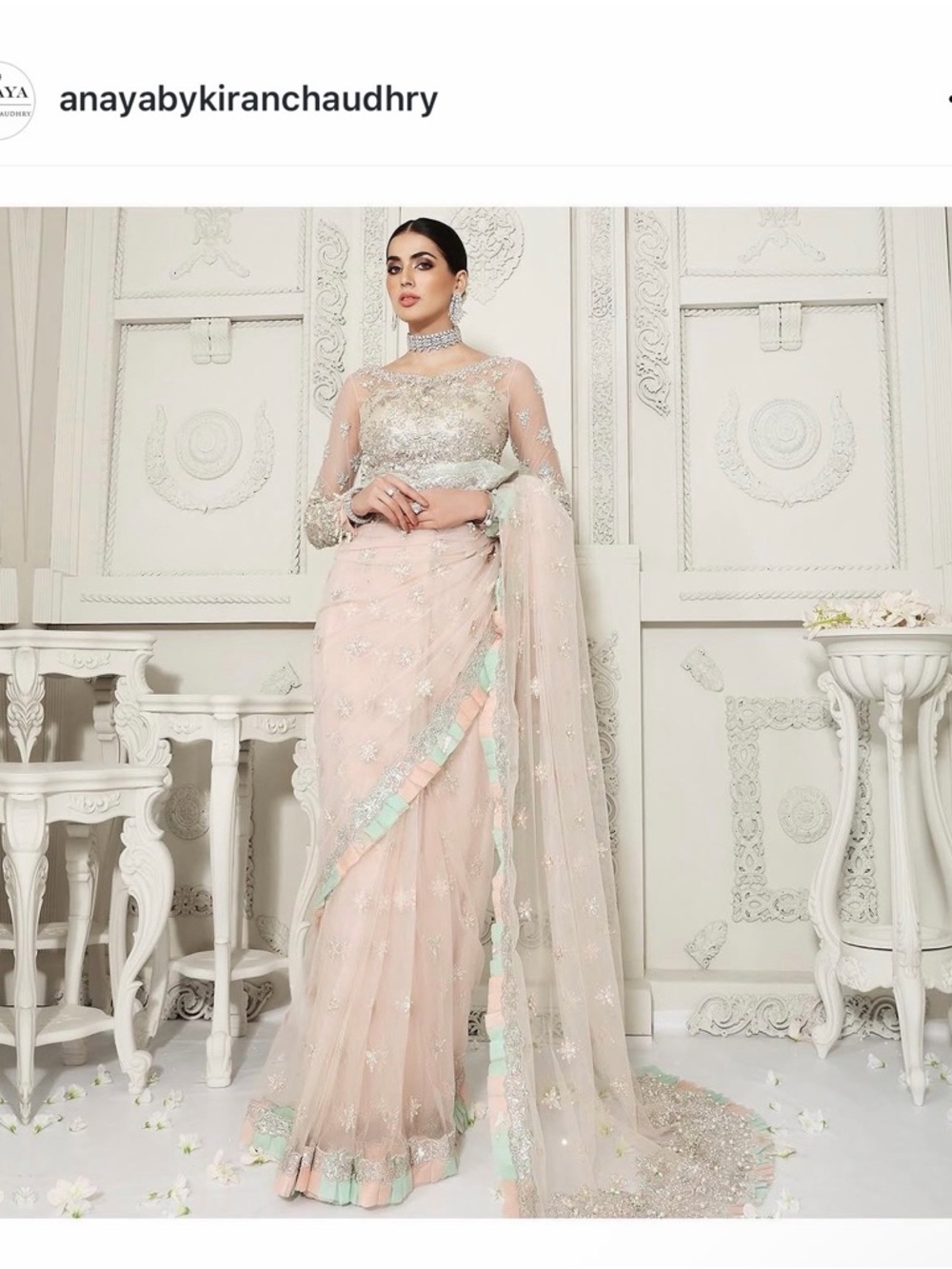 Saree ANAYA by Kiran Chaudhry